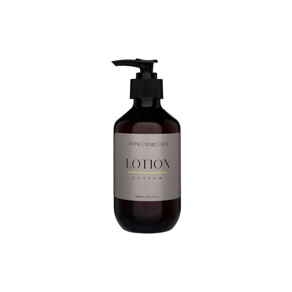Lotion, yellow, Stone Soap Spa