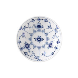 Musselmalt Riflet sk&aring;l 9 cl, Royal Copenhagen