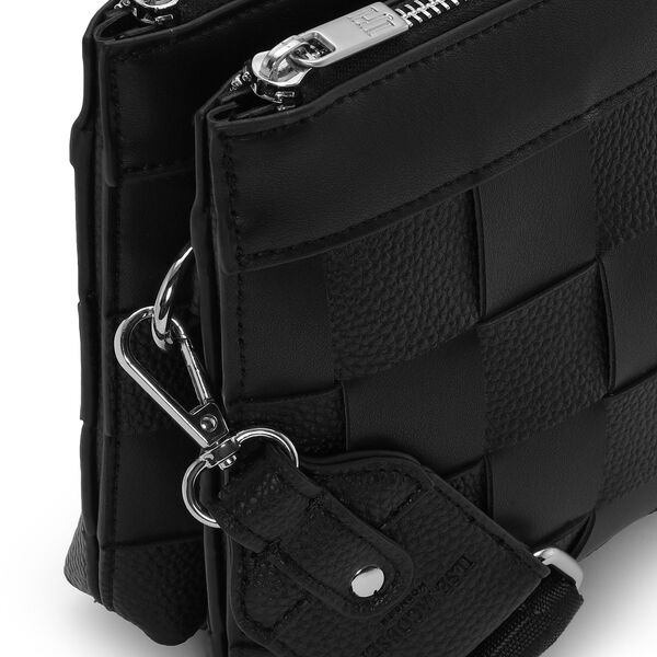 Braided Cross-Body, black, Ilse Jacobsen Hornbæk