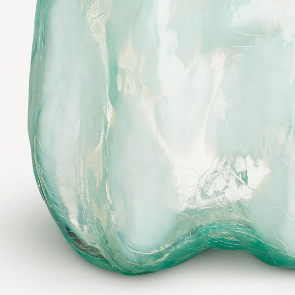 Crackle vase, jade green, Kosta Boda