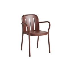 Deville Armchair, iron red, HAY