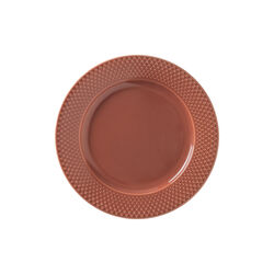 Rhombe Color lunsjtallerken &Oslash; 23 cm, terracotta, Lyngby Porcel&aelig;n