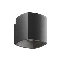 MIRAGE WALL 1+ vegglampe, black, LIGHT-POINT