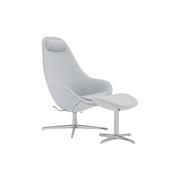 Kokon&trade;, grey vidar 0913/chrome, Varier Furniture