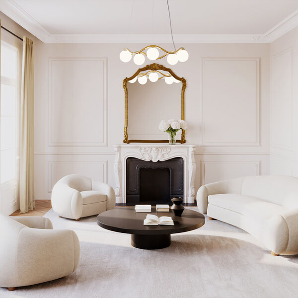 Circle of Life lysekrone, Rebello Decor