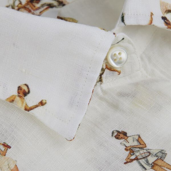 Sofie Shirt, champagne pattern, Stenströms