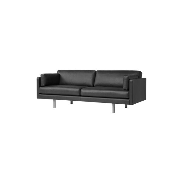 EJ220-A 3-seter sofa, svart, Fredericia Furniture