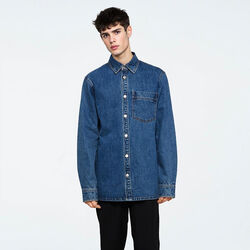 Dylan shirt 2461, medium blue, Minimum