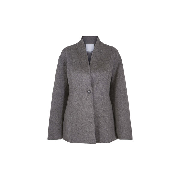 Eli Wool Jacket, grey melange, ONE and OTHER