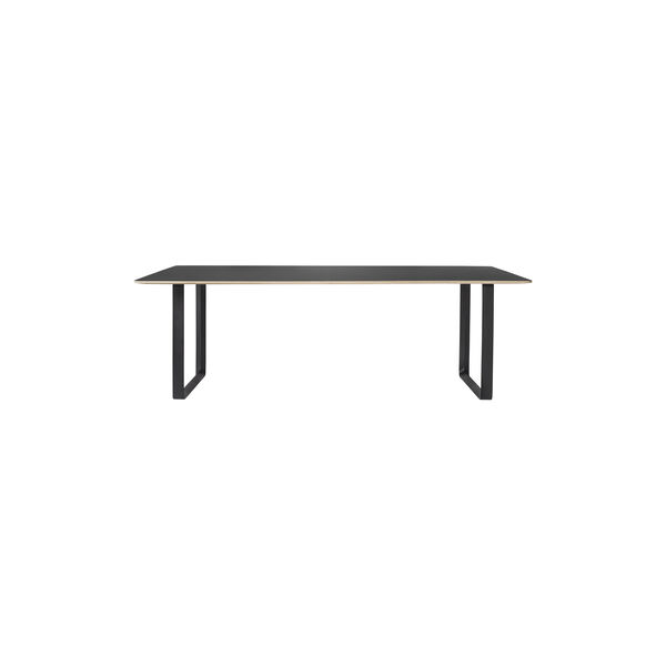 70/70 Table, black, Muuto