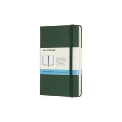 Classic Notebook prikkete sider, grønn, Moleskine