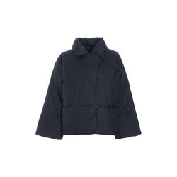 Feather down jacka med slag, black, BITTE KAI RAND