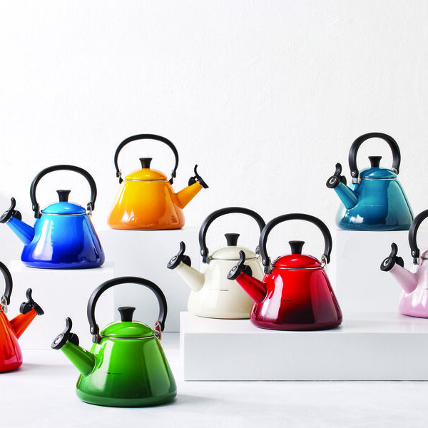 Kone kjele, bleu riviera, Le Creuset