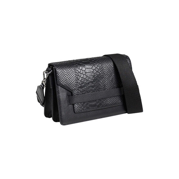Arabella crossbody veske, snake sort, Markberg