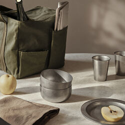 Tumbled Sk&aring;l, stainless steel, Ferm Living