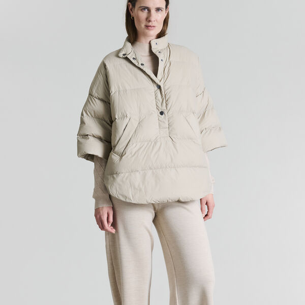 Feather down anorak, stone Feather down anorak, stone, BITTE KAI RAND