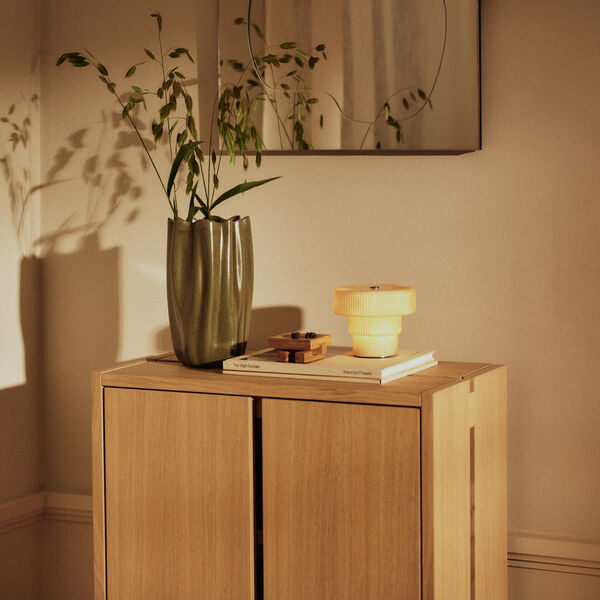 Ripple Portable Lamp | H 10 | Oat | Belysning, Ferm Living