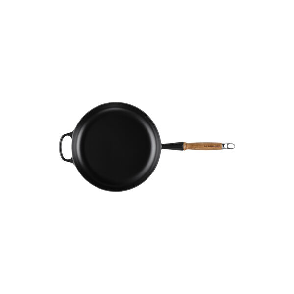 SIgnature st&oslash;pejern stekepanne med treh&aring;ndtak &Oslash; 28 cm, matte black, Le Creuset