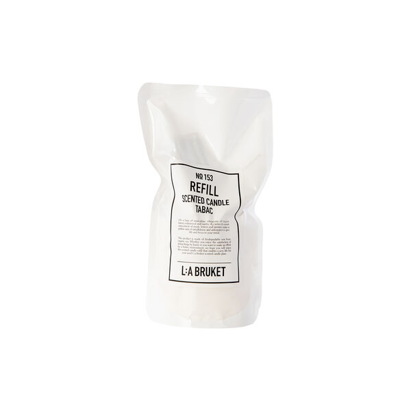No. 153 Refill lys, tabac, L:a Bruket