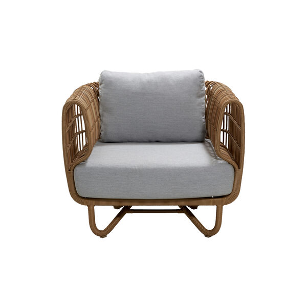 Nest Outdoor loungestol, natural, Cane-line