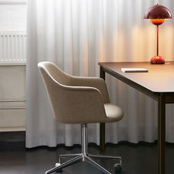 Flowerpot VP3 bordlampe, red brown, &Tradition