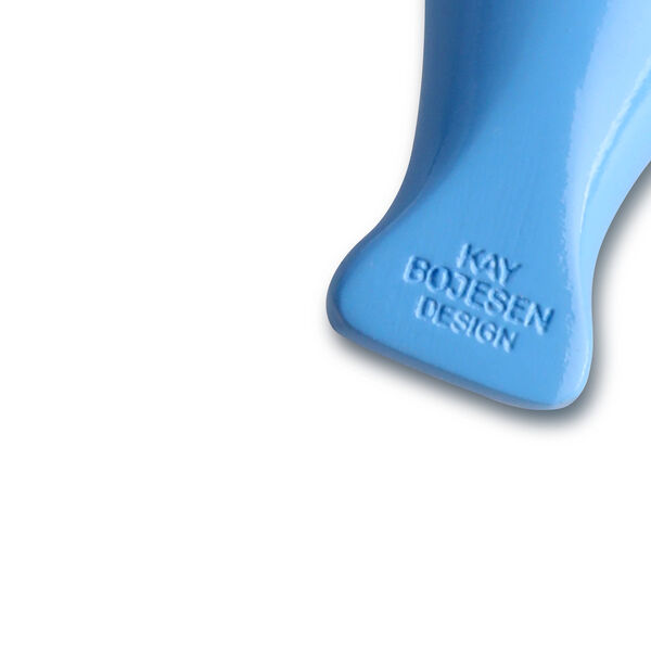 Fugl n&oslash;kkelring med naturl&aelig;r, bl&aring;, Kay Bojesen Denmark