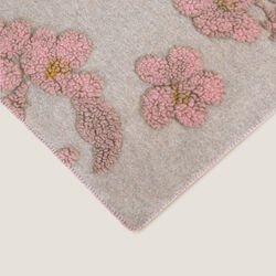 Magnolia pledd - lett kort ull, rosa/beige, Frati Home
