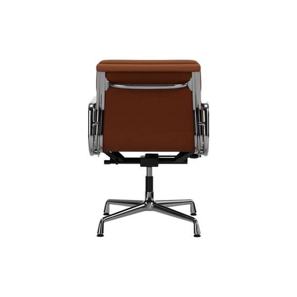 Soft Pad Chair, cognac/polished, Vitra 