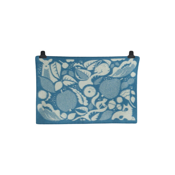 Skovbund Babypledd, Blue/Natural Skovbund Babypledd, Blue/Natural, Røros Tweed
