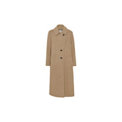 Cashmere Coat W Clareta Long, light camel, SAND Copenhagen