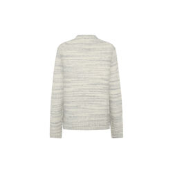 Justian mockneck 4478, light grey melange, Minimum