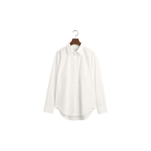 REL POPLIN SHIRT, white REL POPLIN SHIRT, white, Gant