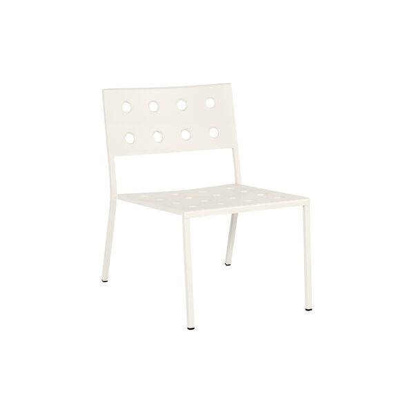 Balcony loungestol, chalk beige, HAY