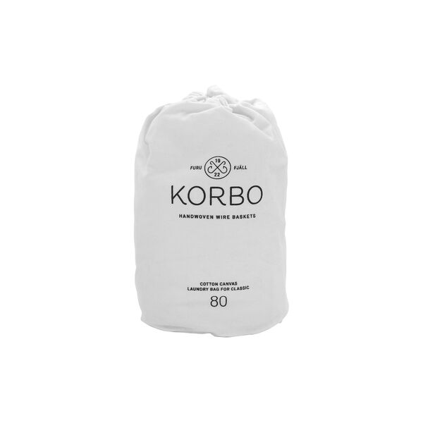 Skittentøysekk, hvit, Korbo Basket