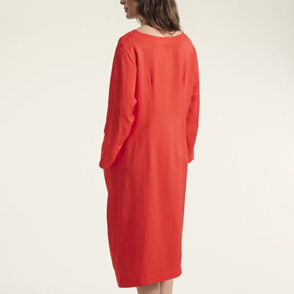 Kumamoto kjole med l&aelig;g, fiery red, BITTE KAI RAND