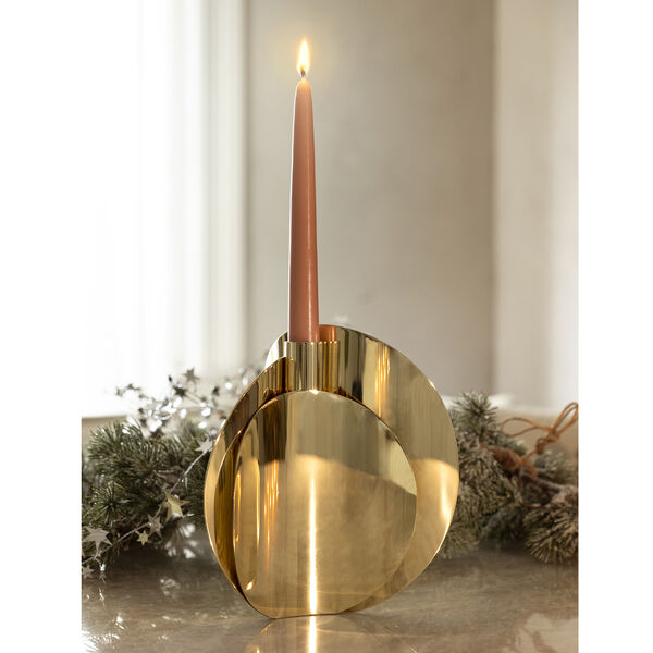 Kreftforeningens lysestake, messing Kreftforeningens lysestake, messing, Kreftforeningen