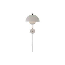 Flowerpot VP8 vegglampe, matt light grey, &Tradition