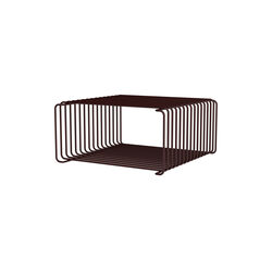 Panton Wire Half Height, 07 black red, Montana Furniture
