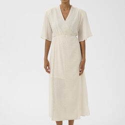 Gzdorah P wrap dress, birch dot, Gestuz
