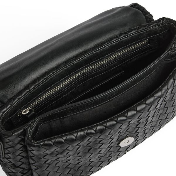 JulesMBG Crossbody Bag Weave, black, Markberg