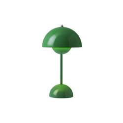 Flowerpot VP9 oppladbar bordlampe, signal green, &Tradition