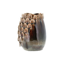 Aug vase/blomsterpotte, major brown, Villa Collection