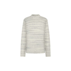 Justian mockneck 4478, light grey melange, Minimum