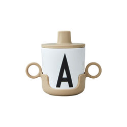 Lokk for Eco A-Z kids kopper, beige, Design Letters