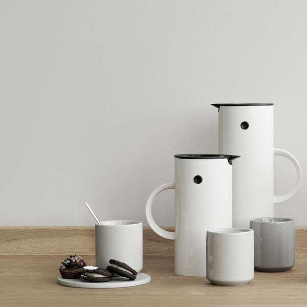 EM77 termokanne 1 L, white, Stelton