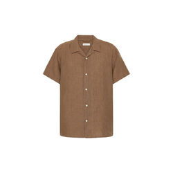 Box short sleeve linen shirt GOTS/Vegan, tuffet, KnowledgeCotton Apparel 