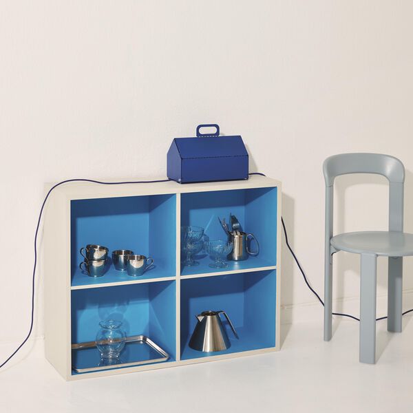 Cable House, ultra marine, Pedestal