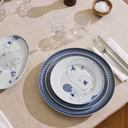 Royal Creatures tallerken Ø 19 cm, blekksprut, Royal Copenhagen