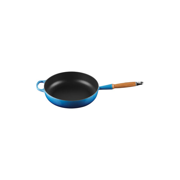 Signature stekepanne med treh&aring;ndtak &Oslash; 28 cm, azure, Le Creuset