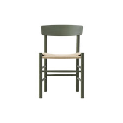 J39 Mogensen stol, khaki green/natur, Fredericia Furniture